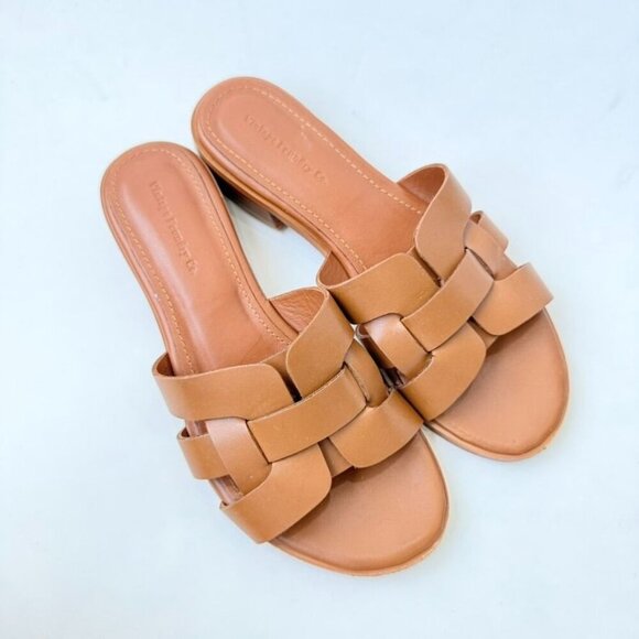 Vintage Foundry Co Shoes - Vintage Foundry Co. Lacy Flat Sandal – Brown Size 7